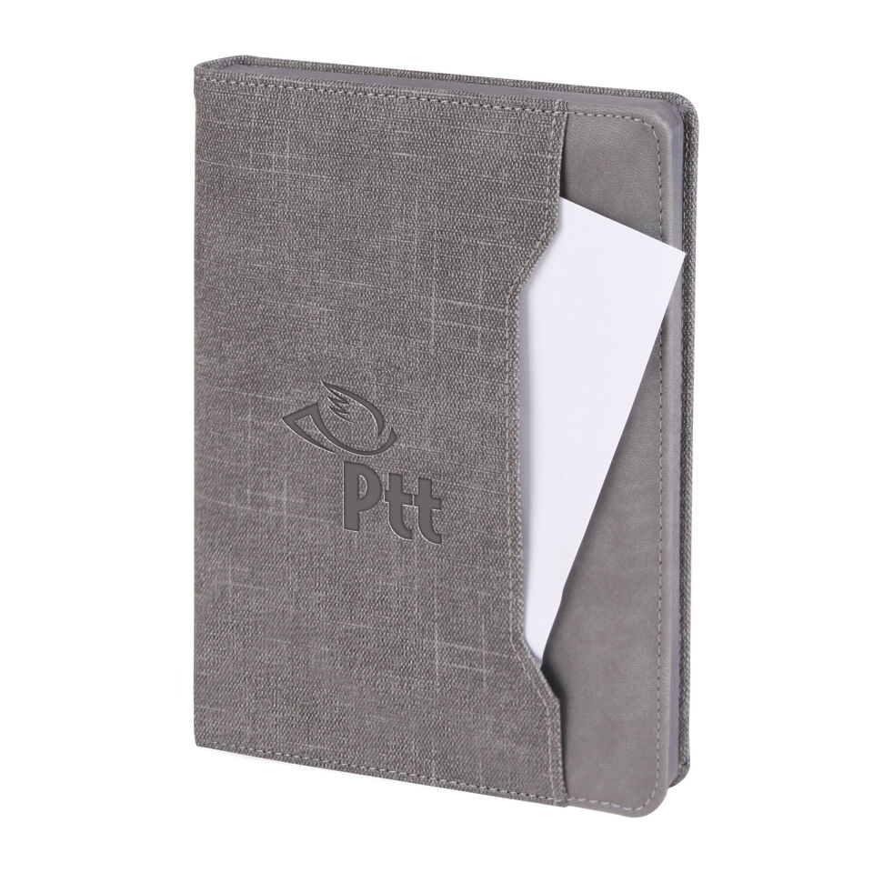 KORU KIRMIZI TARİHSİZ DEFTER (15X21 CM) Gri