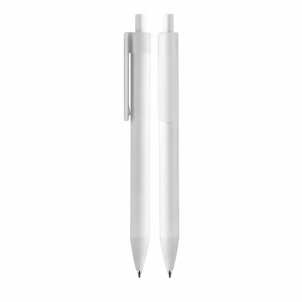 SERİK SİYAH JUMBO JELL REFILL PLASTİK KALEM Beyaz