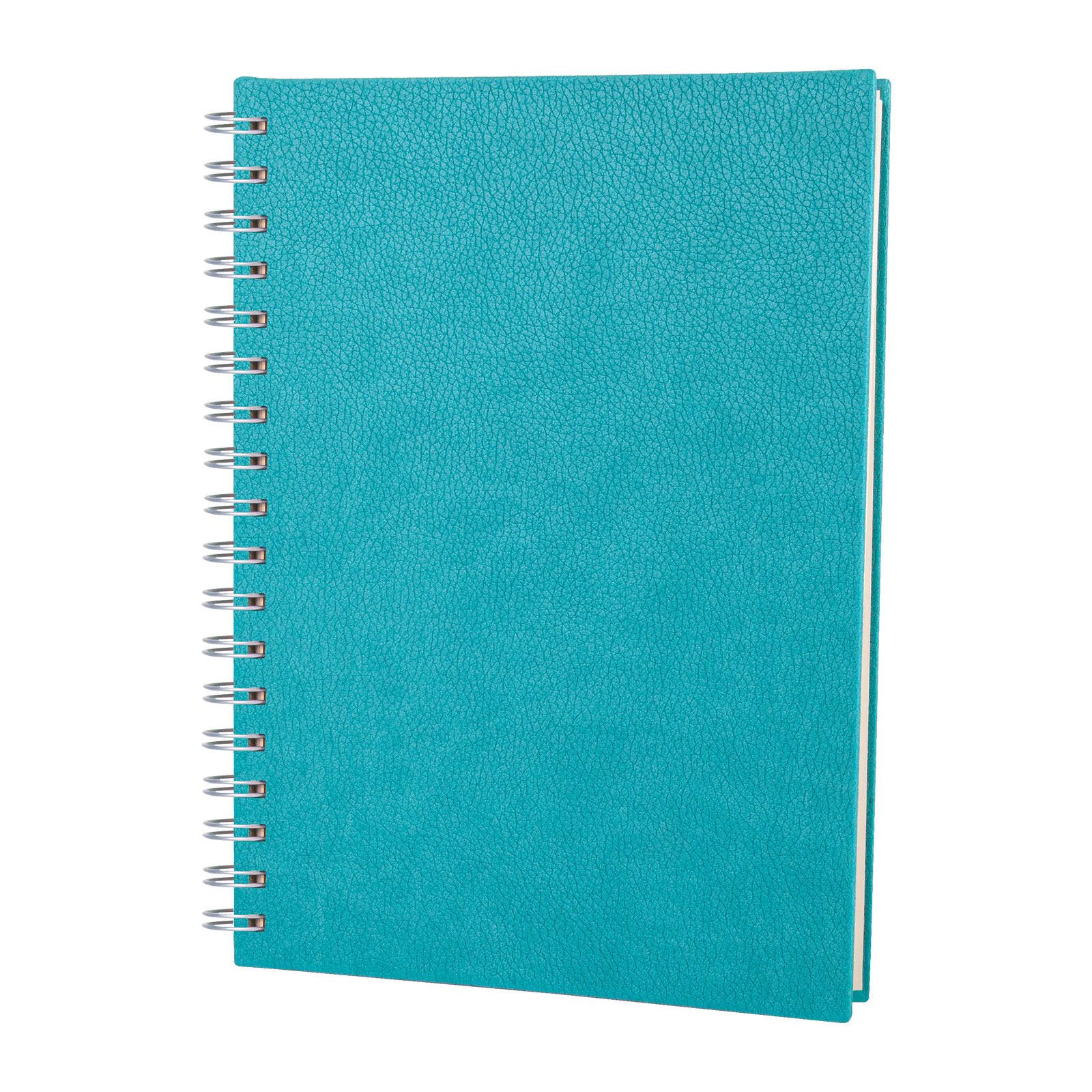 ALTINDAĞ SİYAH KARELİ SPİRALLİ TARİHSİZ DEFTER (17X24 CM) Turkuaz