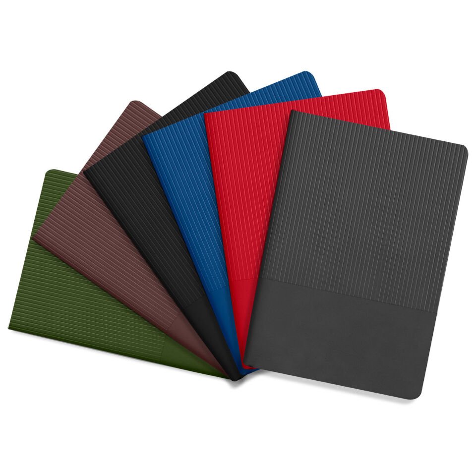 DİKMEN SİYAH TARİHSİZ DEFTER (15X21 CM) Kırmızı