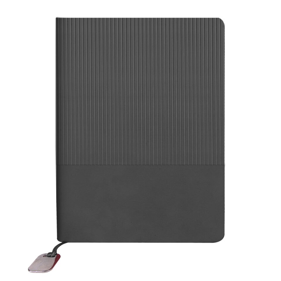 DİKMEN SİYAH TARİHSİZ DEFTER (15X21 CM) Füme