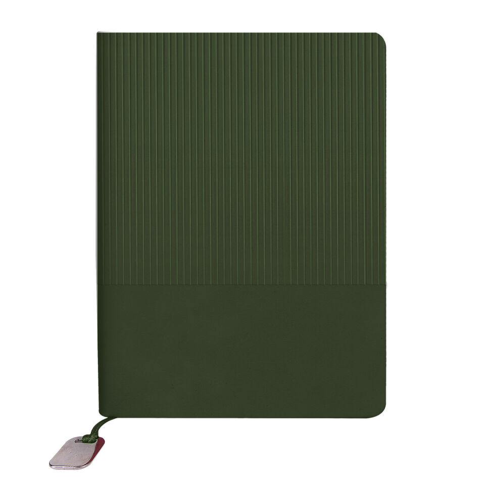 DİKMEN SİYAH TARİHSİZ DEFTER (15X21 CM) Yeşil