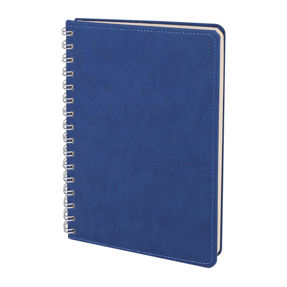BATIKENT SİYAH SPİRALLİ TARİHSİZ DEFTER (15X21 CM) Lacivert