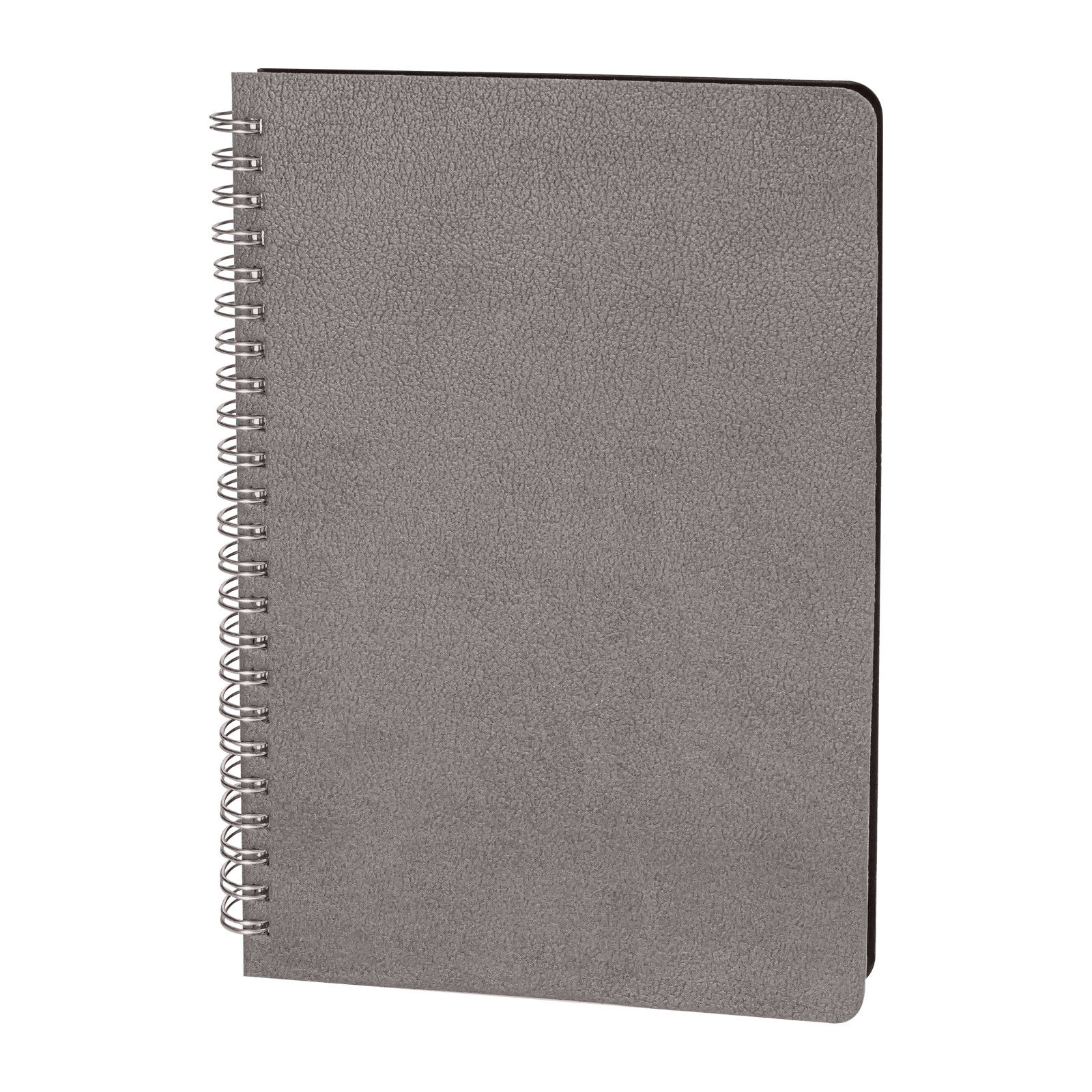 AKYURT SİYAH SPİRALLİ TARİHSİZ DEFTER Gri - 13x21 CM