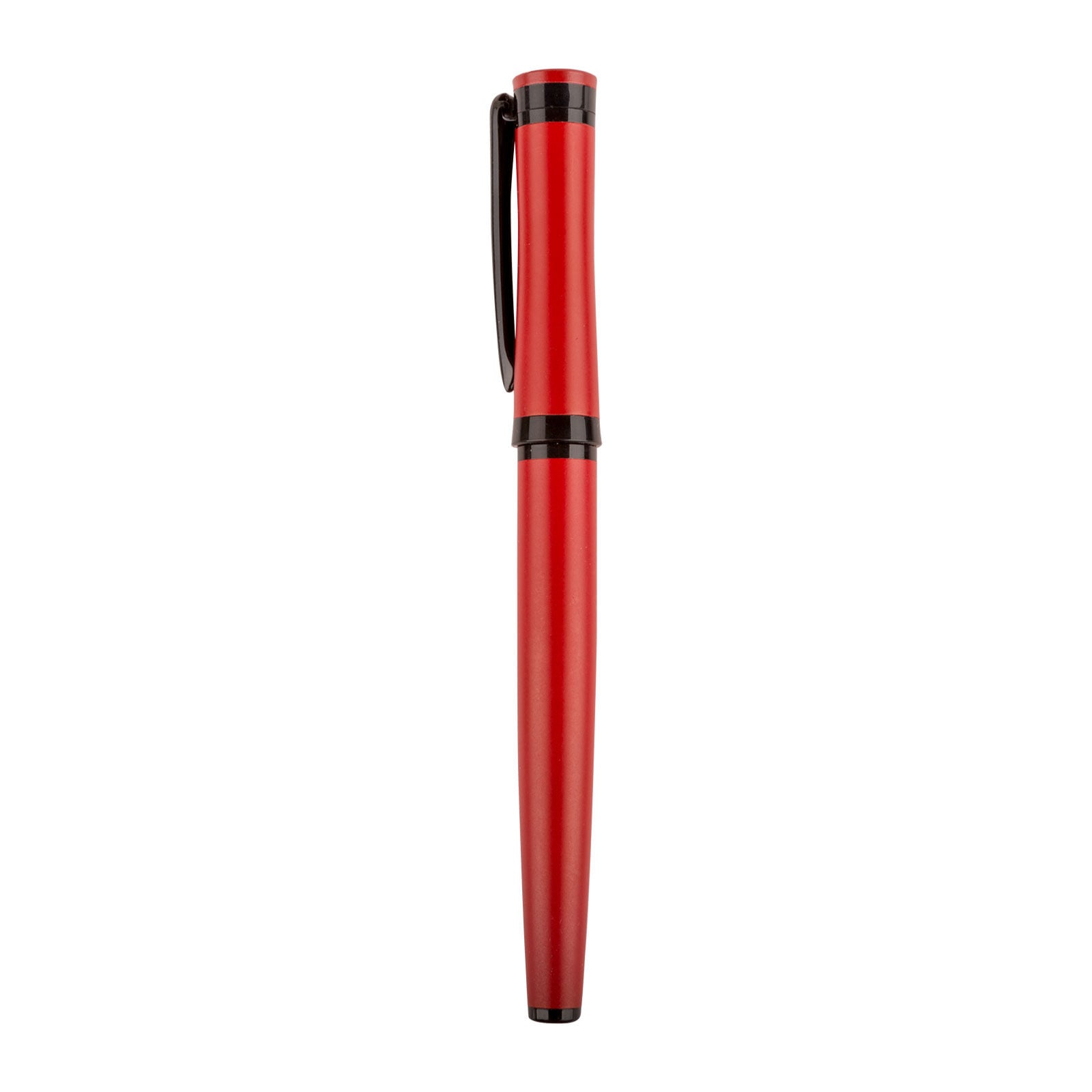 ÜMRANİYE SİYAH METAL ROLLER KALEM Kırmızı