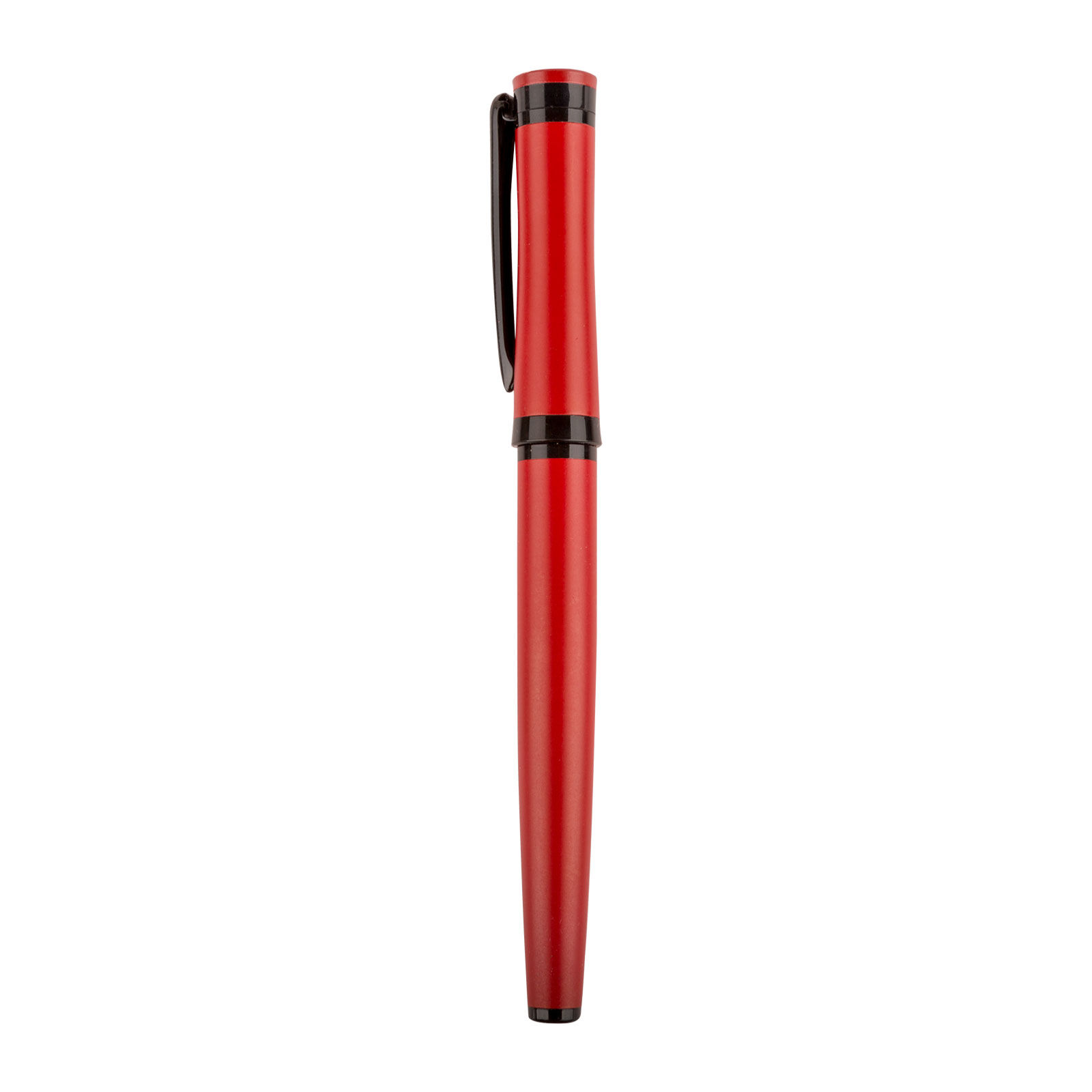 ÜMRANİYE SİYAH METAL ROLLER KALEM Kırmızı