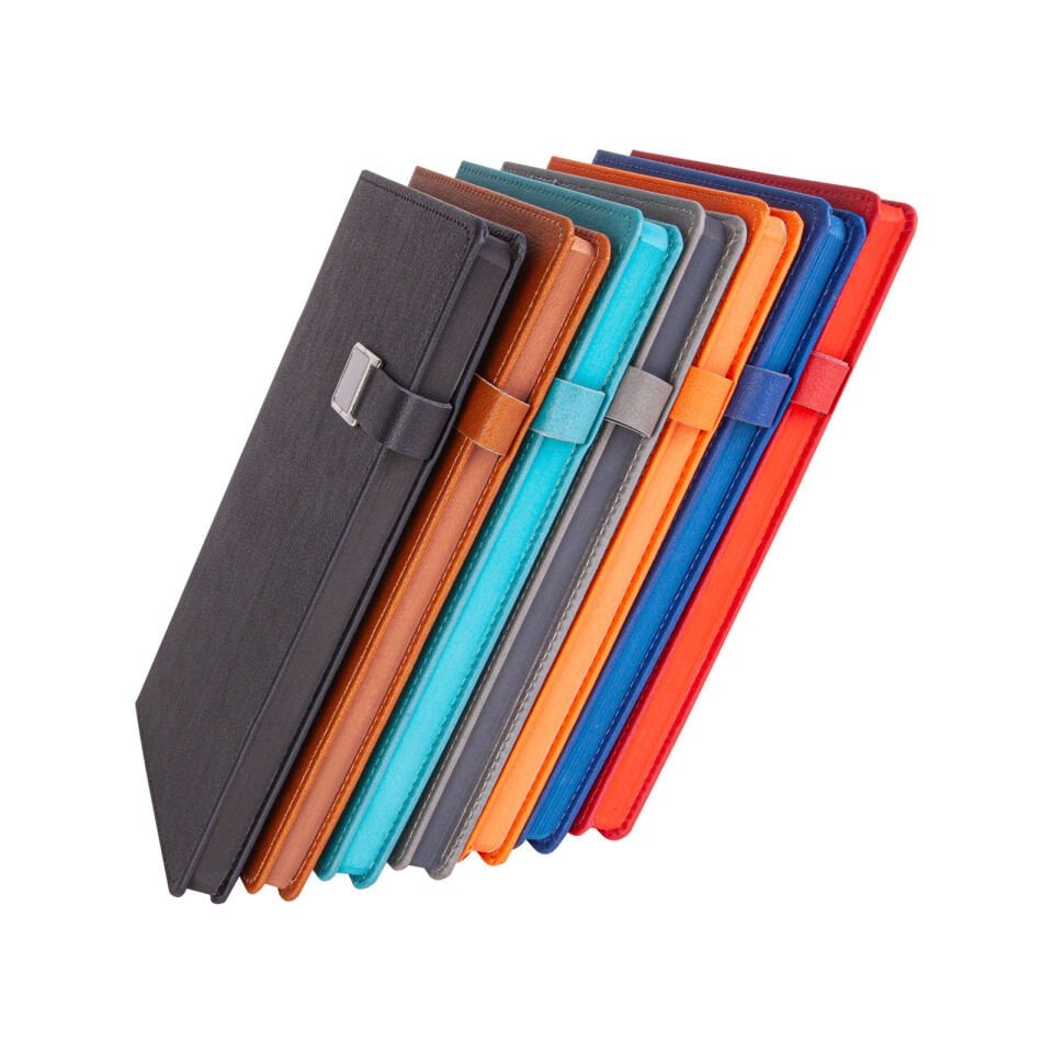 ESENBOĞA SİYAH TARİHSİZ DEFTER Turuncu - 13x21 CM