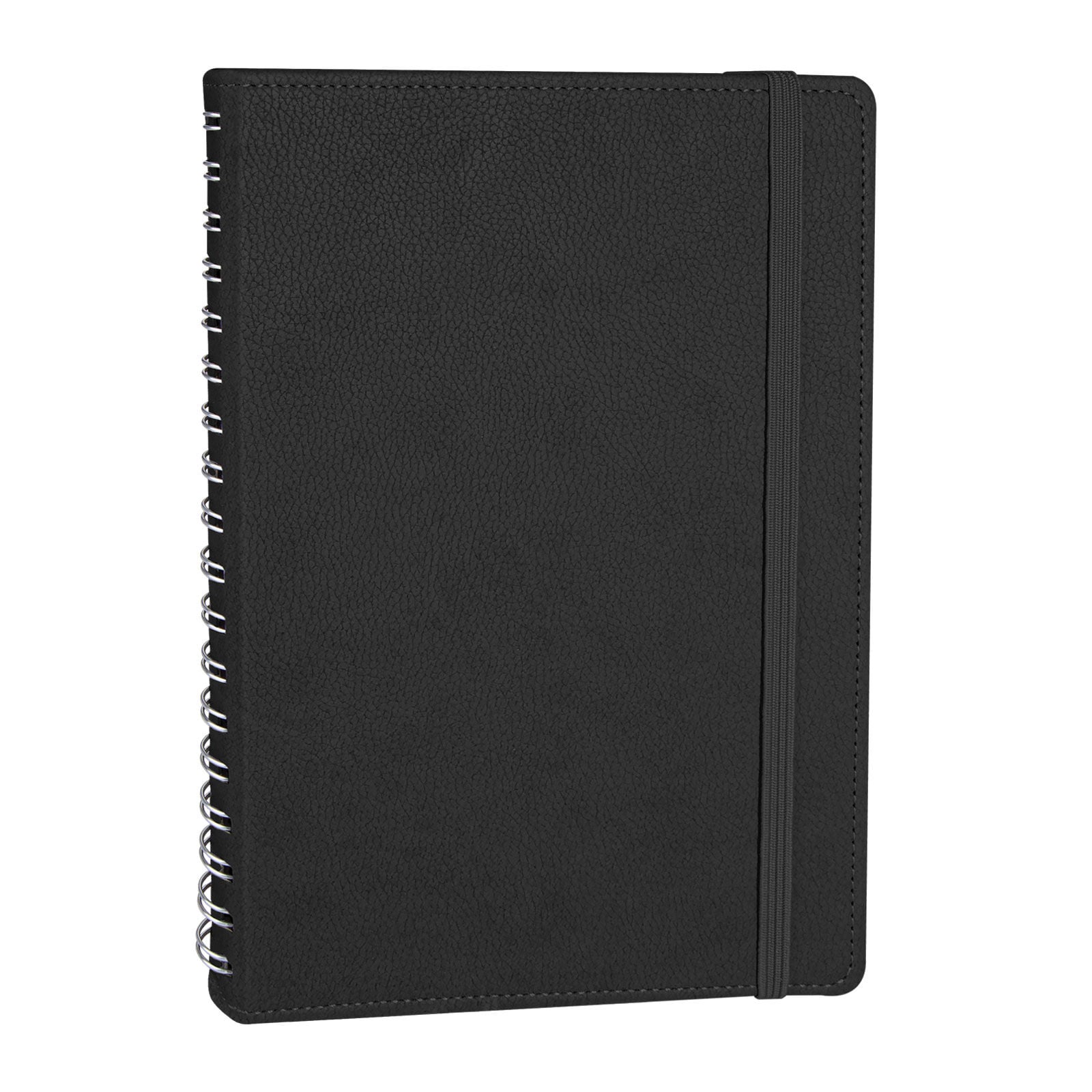 SÖĞÜTÖZÜ SİYAH SPİRALLİ TARİHSİZ DEFTER (17X24 CM) Siyah