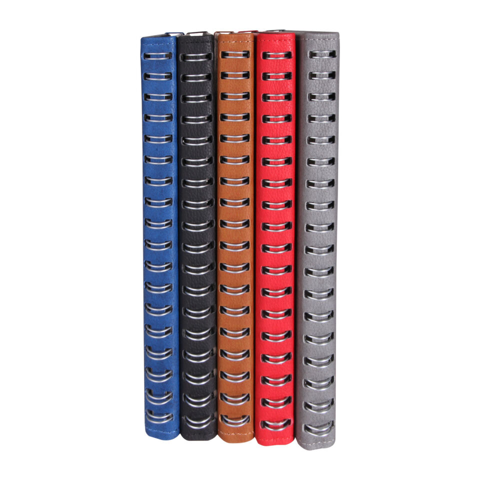 SÖĞÜTÖZÜ SİYAH SPİRALLİ TARİHSİZ DEFTER (17X24 CM) Siyah