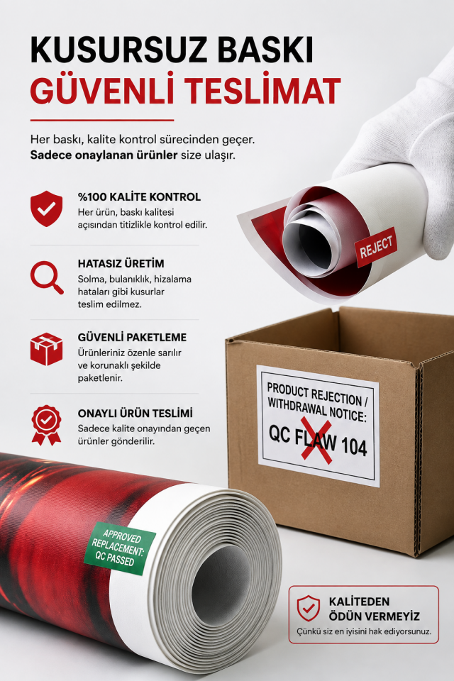 Kanvas Kumaş Baskı | %100 Pamuk Ultra HD Poster - Giftcrea