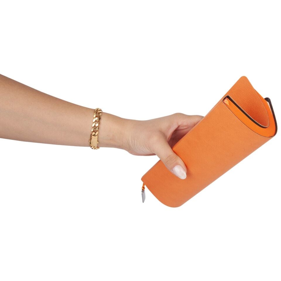 MALTEPE SİYAH TARİHSİZ DEFTER Turuncu - 13x21 CM