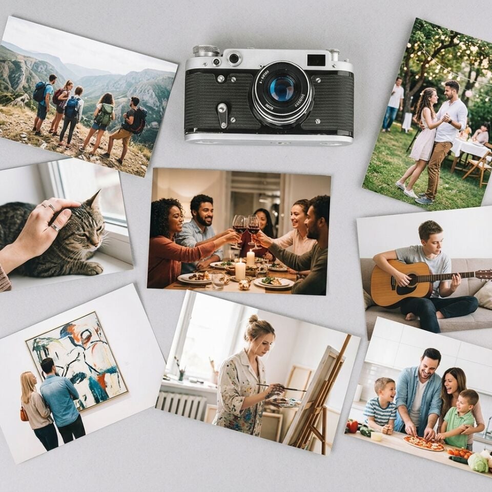 Toplu Dijital Fotoğraf Baskı | Parlak Kağıt HD Baskı - Giftcrea