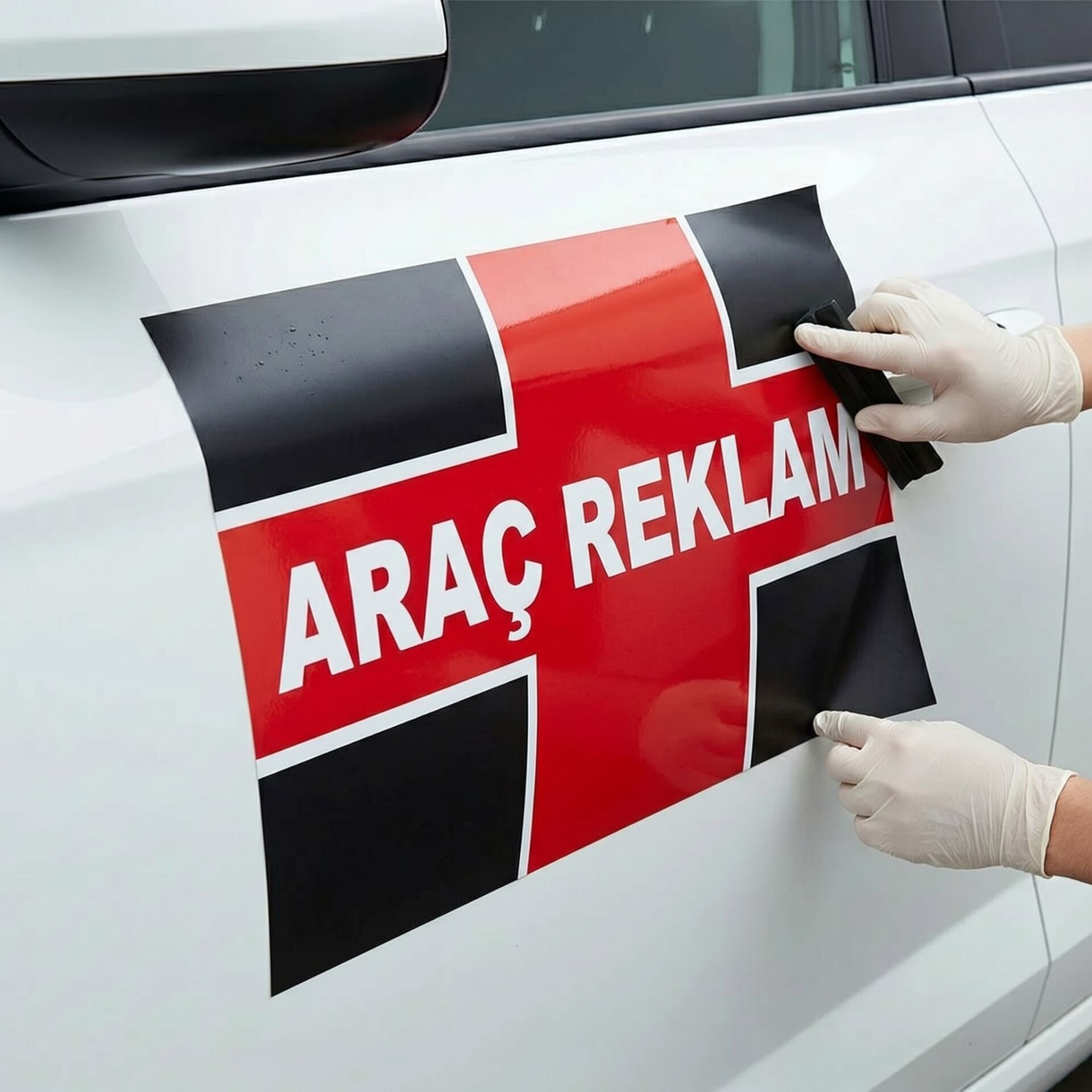Kendinden Yapışkanlı Araç Reklamı | Araç Folyo Baskı - Giftcrea