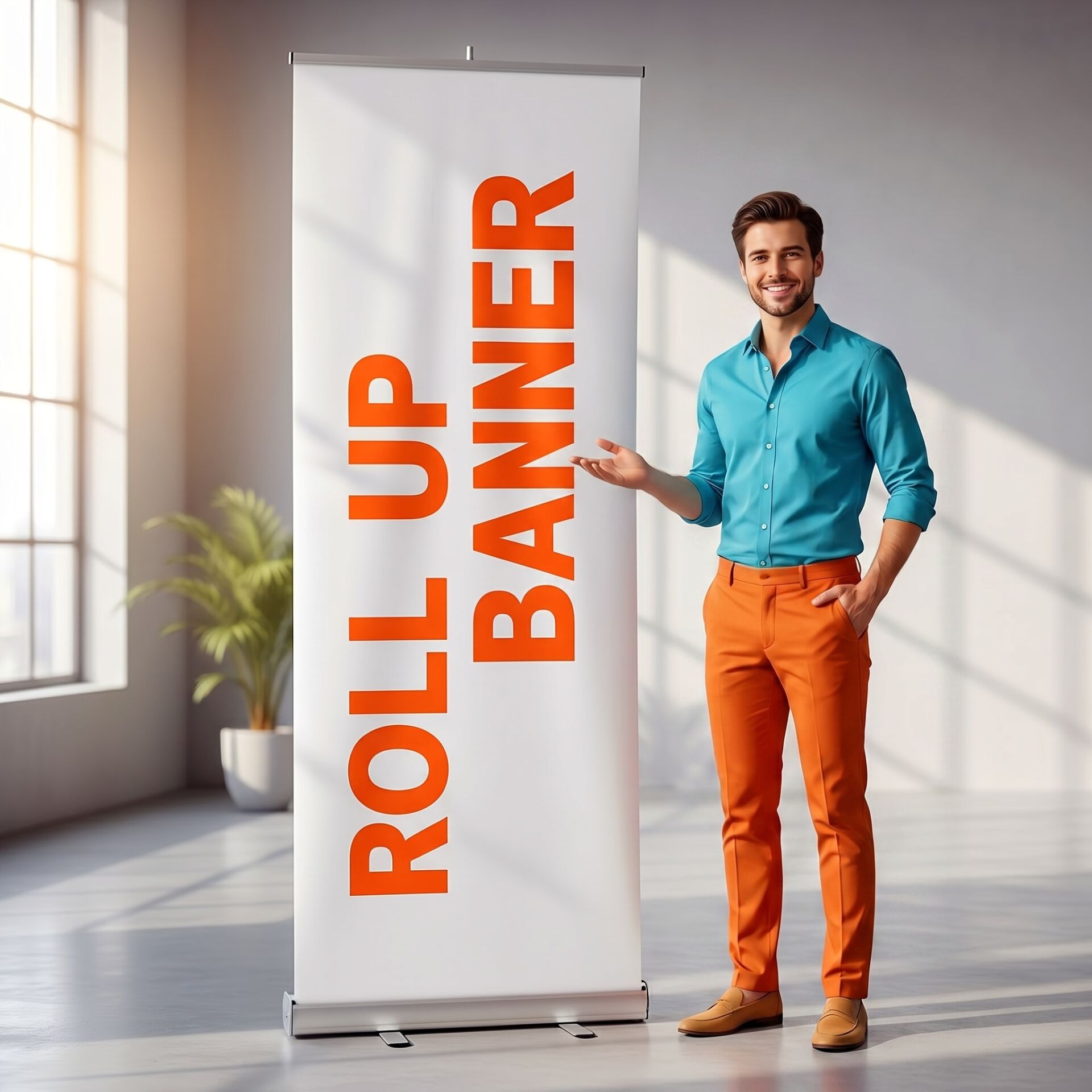 Roll Up Banner 85x200 cm | Profesyonel Tanıtım Bannerı - Giftcrea