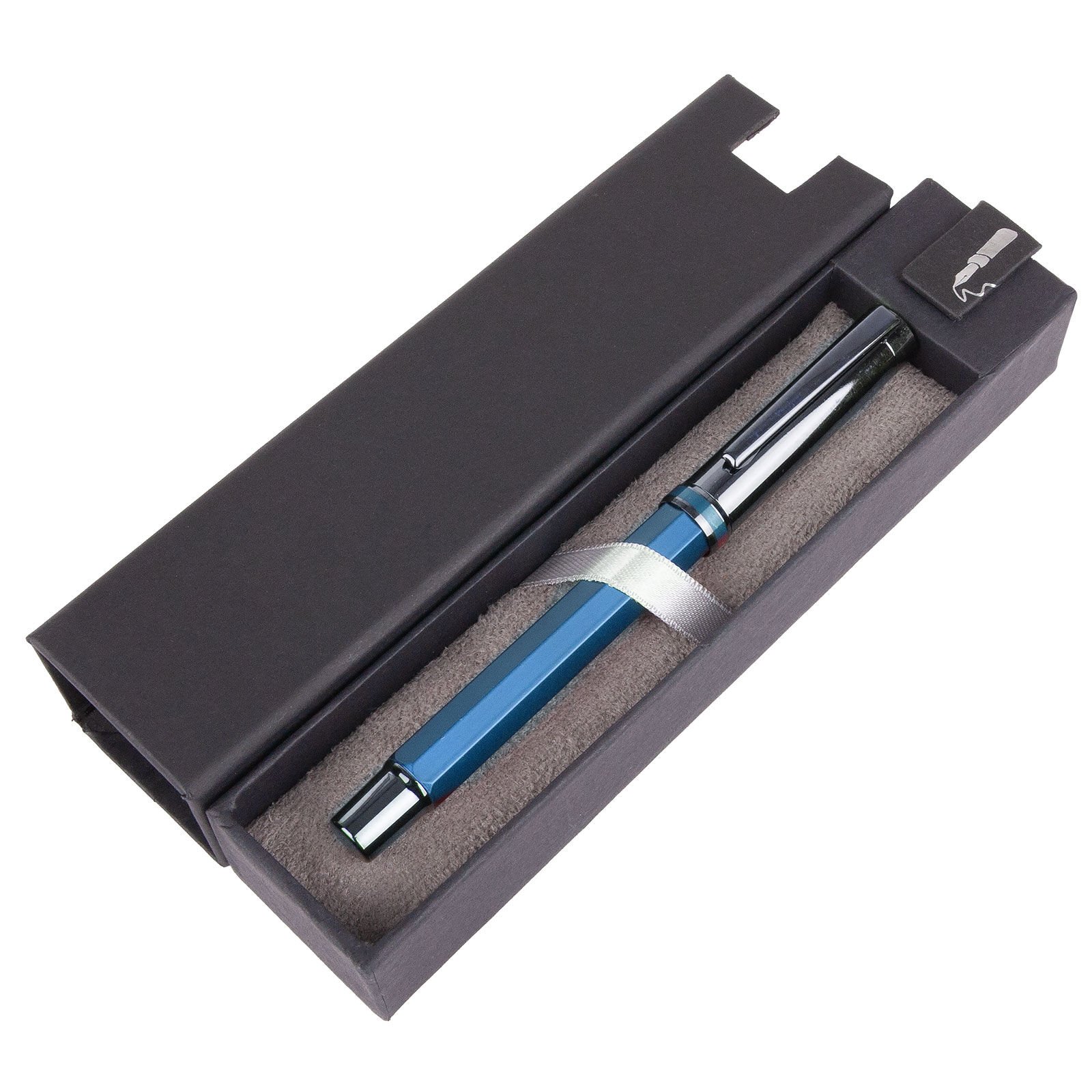 ERDEK SİYAH TEKLİ KALEM SETİ Lacivert