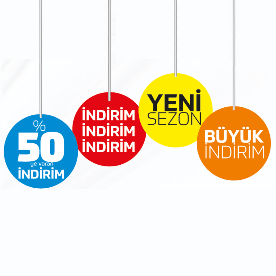Dön Kart Baskı | Asılabilir Reklam Kartı - Giftcrea