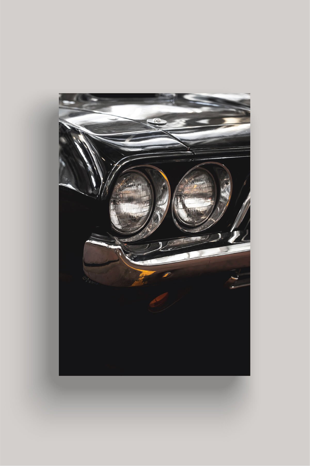 Nostaljik Klasik Otomobil Poster Modelleri - Klasik Seri 5 50x70 cm - Model 3 - 150 gr