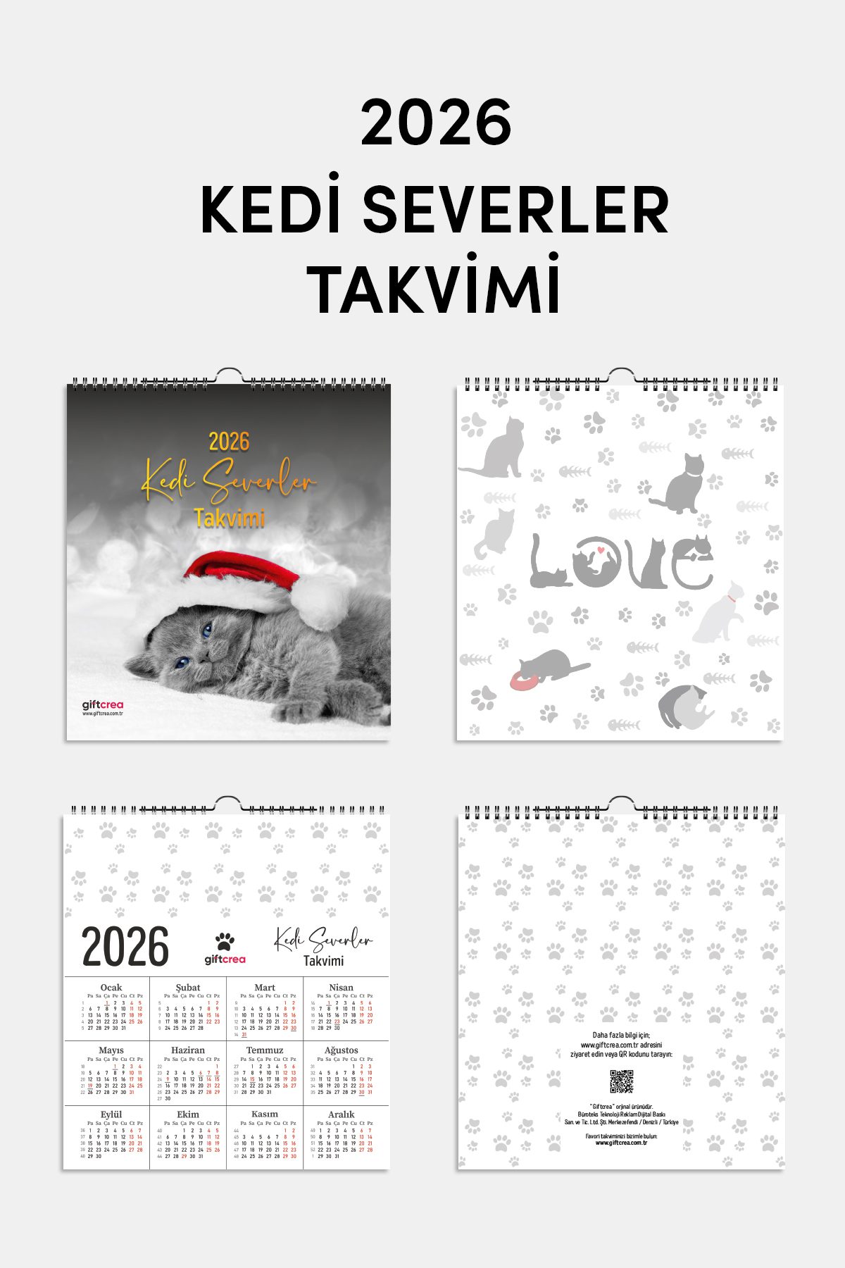 YAVRU KEDİ SEVERLER TAKVİMİ
