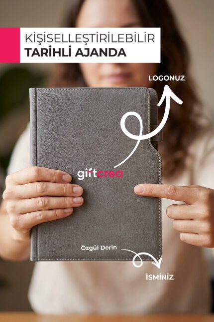 2026 Yılı Özel Termo Deri Özel Kesim Ajanda – 320 Sayfa | Kişiye & Kuruma Özel